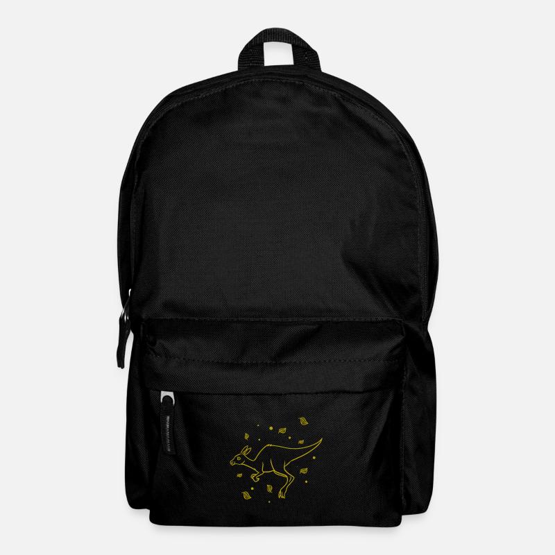 Känguru - Kangaroo - Australia - Outback - Rucksack - Schwarz