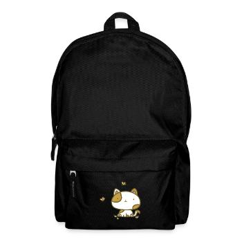 Cute cat - Backpack - black - Front