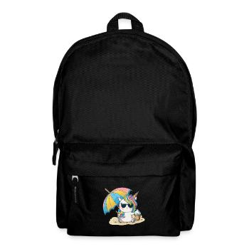 Einhorn-Feenstaub - Lassen Sie sich verzaubern. - Rucksack - Schwarz - Vorne