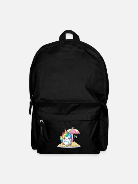 Magisches Einhorn - Sommer Edition - Rucksack - Schwarz