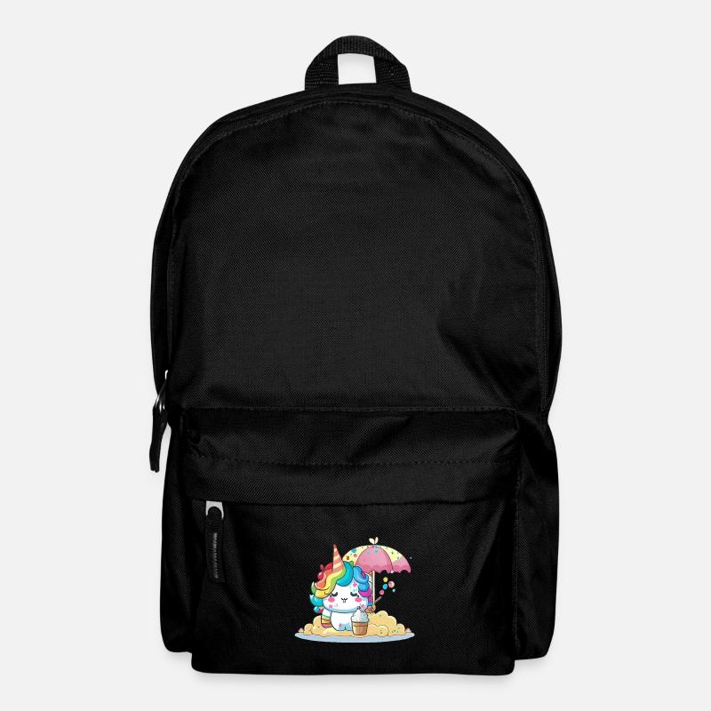 Magisches Einhorn - Sommer Edition - Rucksack - Schwarz