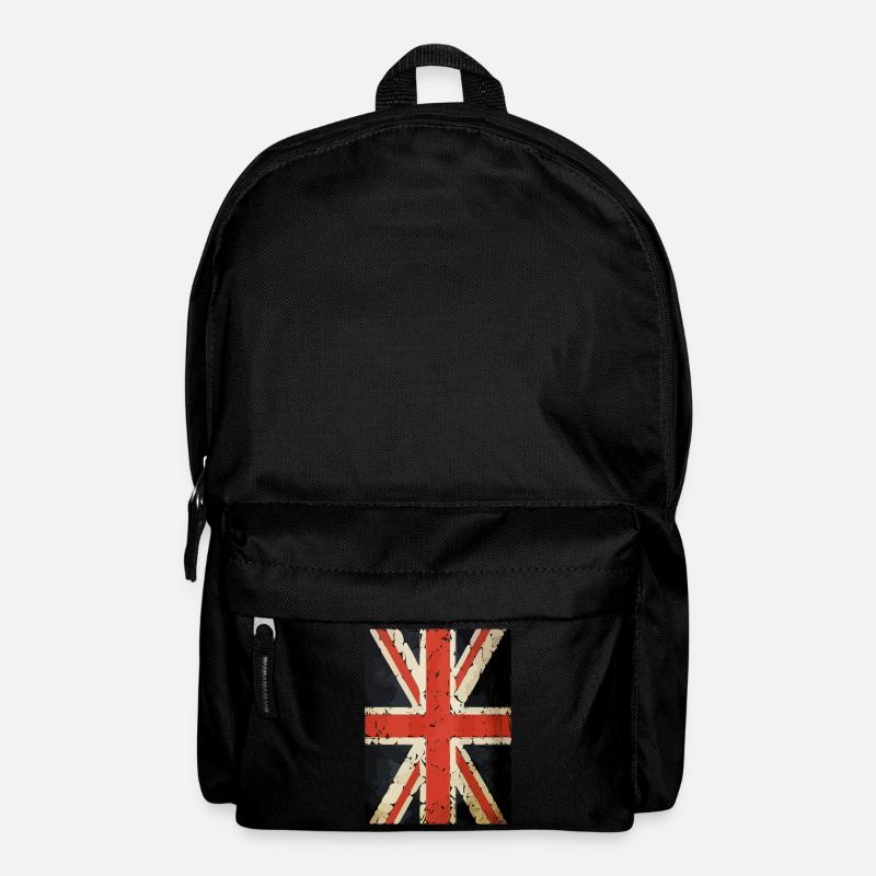 Union Jack Britische Flagge - Rucksack - Schwarz