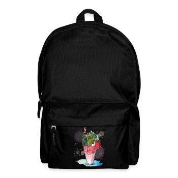 Pfau - Rucksack - Schwarz - Vorne