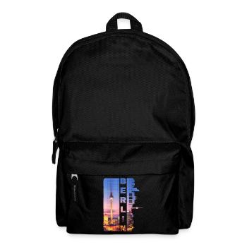 Berlin Germany City Skyline Home Love - Backpack - black - Front