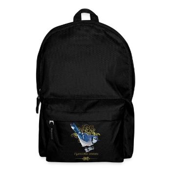 Blaue Chara - Rucksack - Schwarz - Vorne