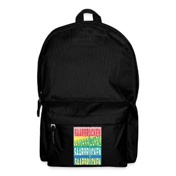 Saarbrücken Deutschland Stadt Schrift Skyline - Rucksack - Schwarz - Vorne