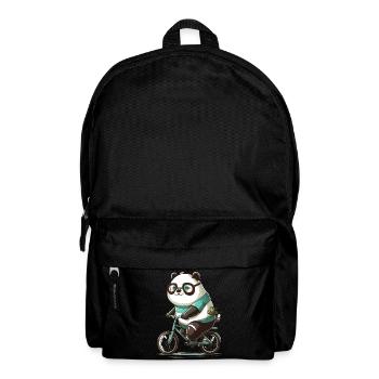 Panda Cycliste - Sac à dos - noir - Devant