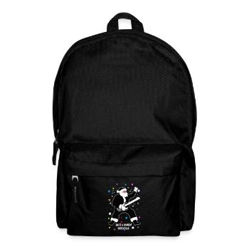 Santa Claus in Black Rock and Magic - Backpack - black - Front