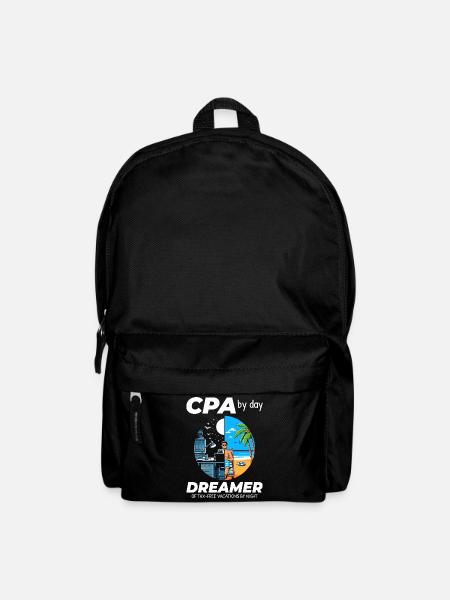 CPA Daydreams: Balancing Work and Bliss in Split - Backpack - black