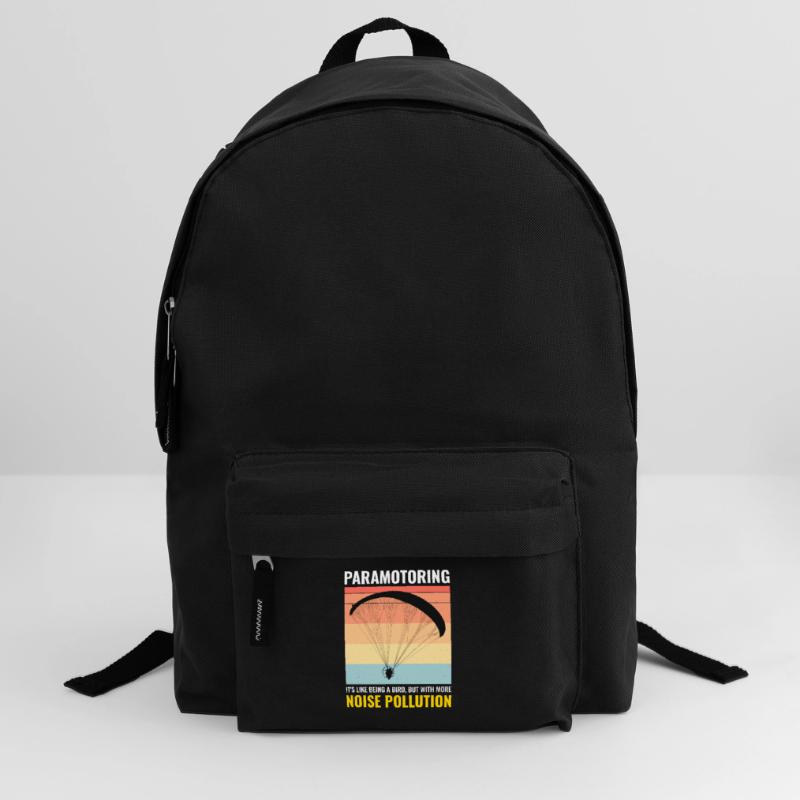 Paramotor Pilot Paramotoring Powered Paraglider Backpack