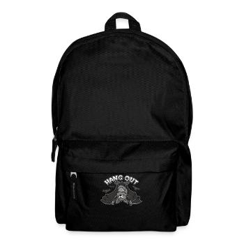 Hang out Fledermaus - Rucksack - Schwarz - Vorne