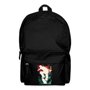 Skateboarding Skate Skater Skateboard Sk8 Vintage - Sac à dos - noir - Devant
