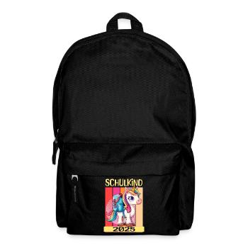 School Child 2025 Unicorn Enrollment School Student - Backpack - black - Front