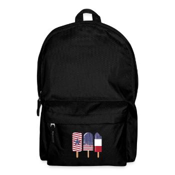 4 juillet États-Unis - Sac à dos - noir - Devant