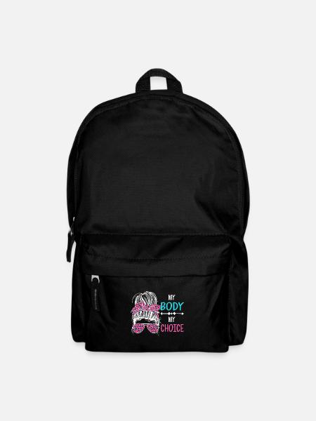 Mein Körper Meine Entscheidung - Rucksack - Schwarz
