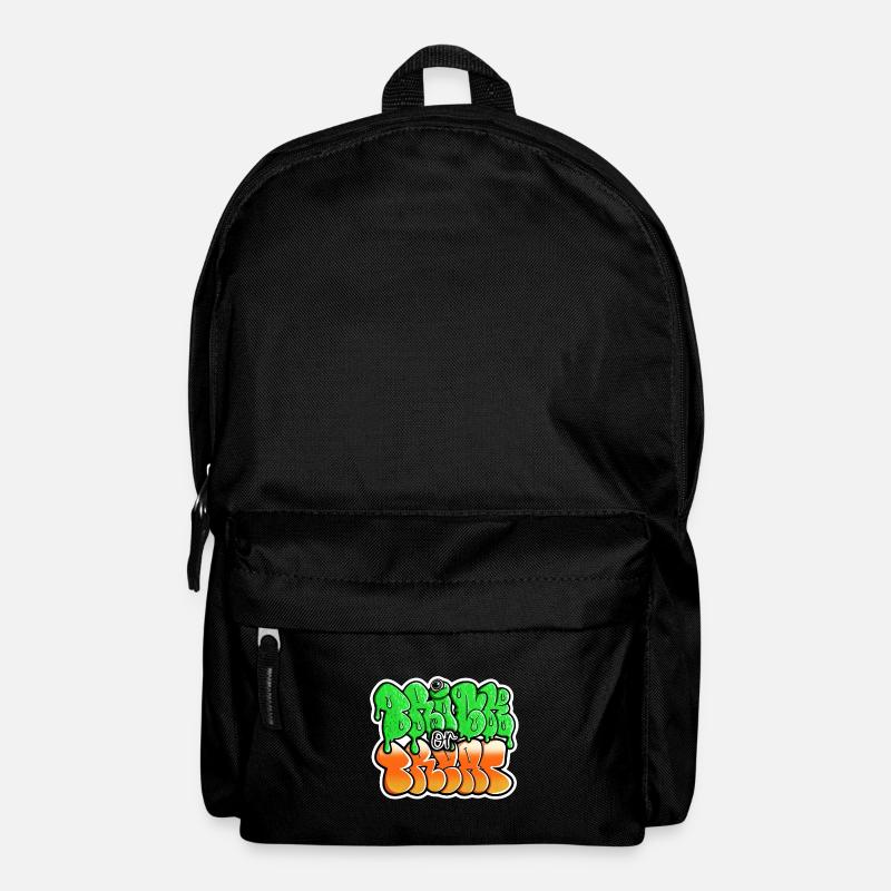 trick or treat Halloween motif - Backpack - black