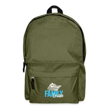 Croisière familiale - Sac à dos - vert olive - Devant