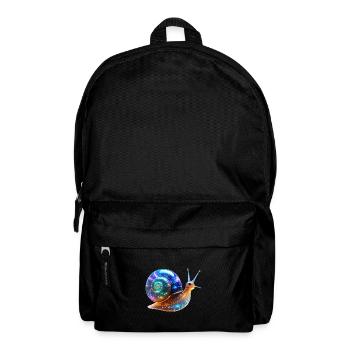 Snail Snails Outfit Cool Funny - Backpack - black - Front