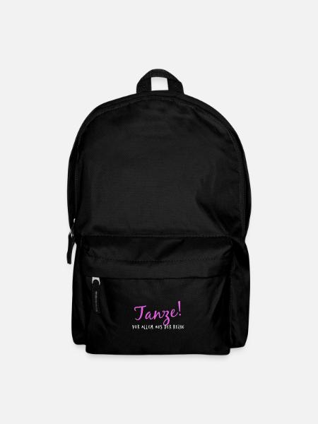 Tanze! Vor allem aus der Reihe - Rucksack - Schwarz