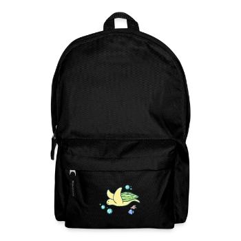 Cute turtle - Backpack - black - Front