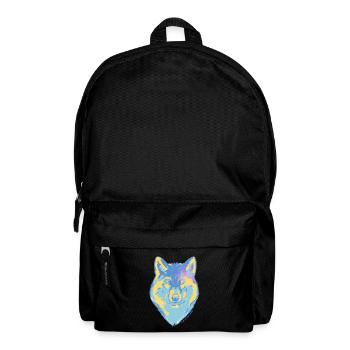 Stern-Wolf - Rucksack - Schwarz - Vorne