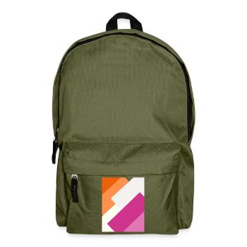 Lesbian Geometrics - Rucksack - Olivgrün - Vorne