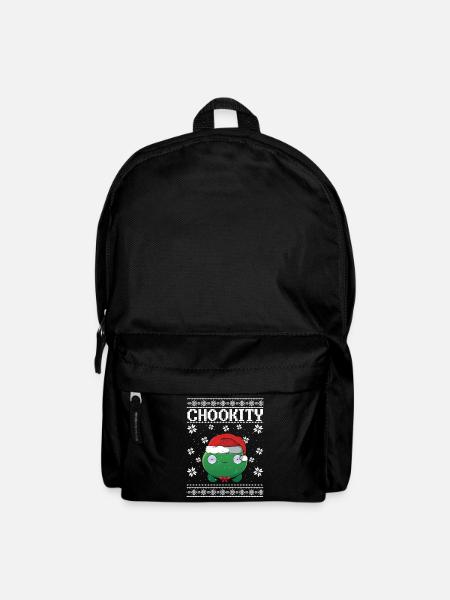 Gâteau de lune Chookity Noël moche - Sac à dos - noir