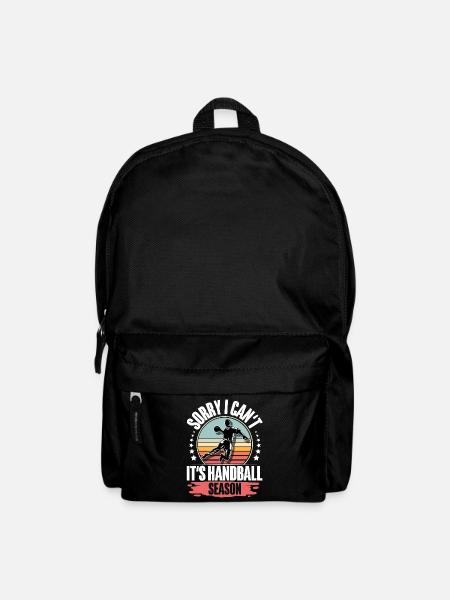 Handball Handballer - Rucksack - Schwarz