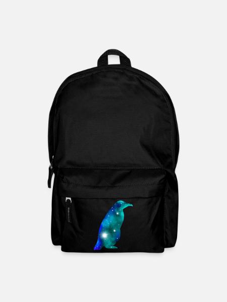 Galaxy Penguin - Rucksack - Schwarz