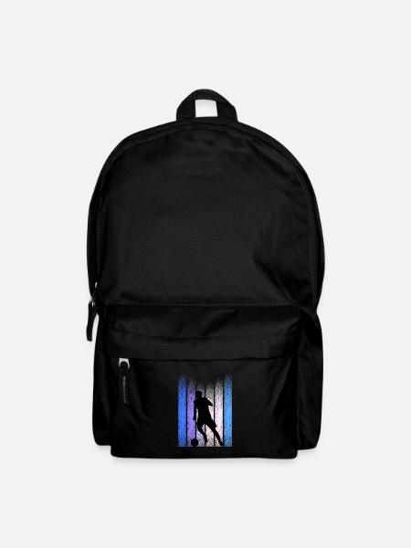 Vintage Retro Football - Backpack - black