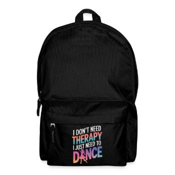 Tanzen Tänzer Tanzen - Rucksack - Schwarz - Vorne