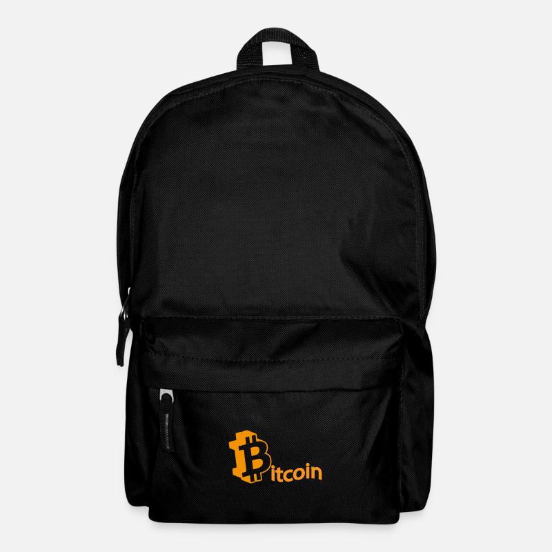 Bitcoin Krypto - Rucksack - Schwarz