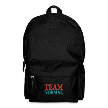 Team Normal - Rucksack - Schwarz - Vorne