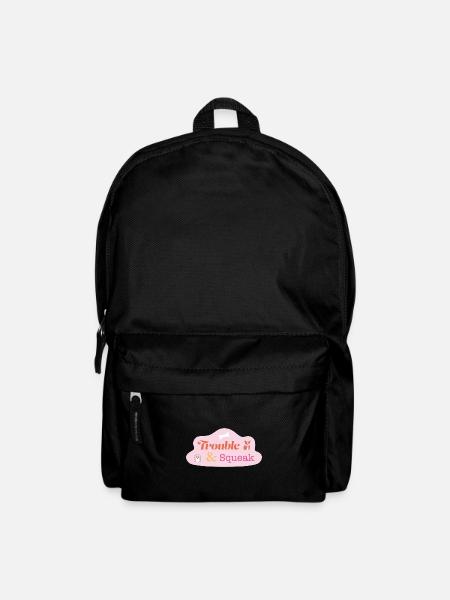Dog and Hamster - Trouble & Squeak - Backpack - black