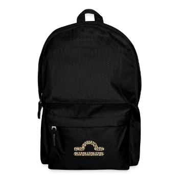 Sternzeichen Waage - Rucksack - Schwarz - Vorne