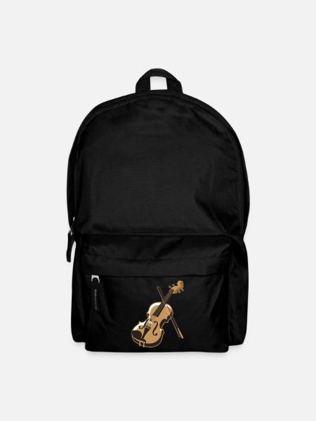 Violin violin - Backpack - black