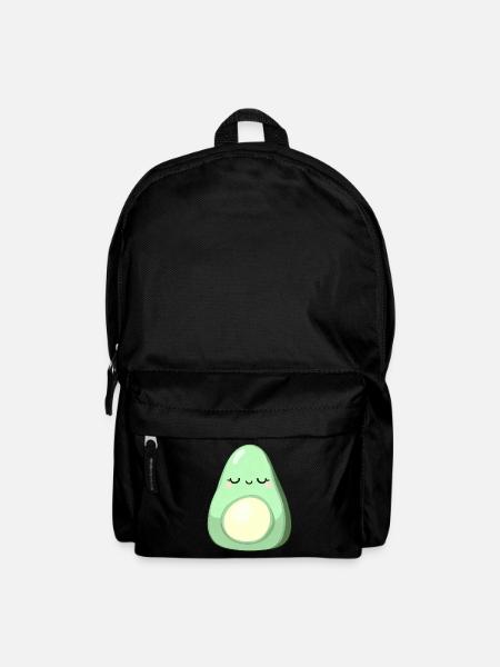 Chillende Avocado - Rucksack - Schwarz
