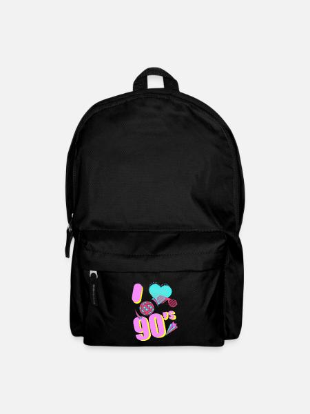 I love 90 ́s - Backpack - black