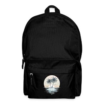 Sunset Palm Beach - Backpack - black - Front