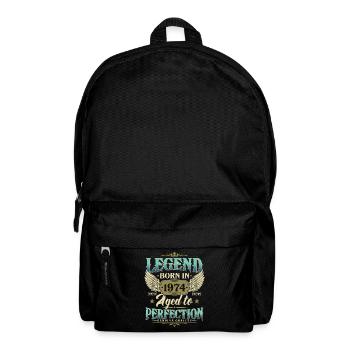 Legend 1974 Born Vintage Cadeau d’anniversaire - Sac à dos - noir - Devant