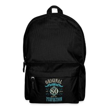 seit 80 Jahren lebende legende geschenk zum 80 - Rucksack - Schwarz - Vorne