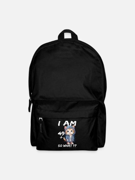 I am 49+ So What - Backpack - black