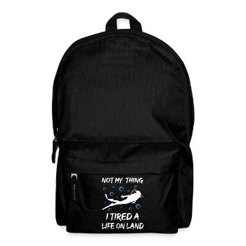 Not my Thing Diving Ocean - Backpack - black - Front