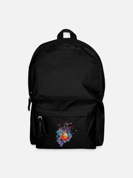 Les Paul Guitar Splash - Backpack - black