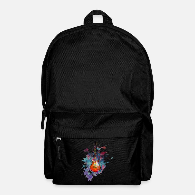 Gitarre E-Gitarre Verstärker Les Paul Geschenk - Rucksack - Schwarz