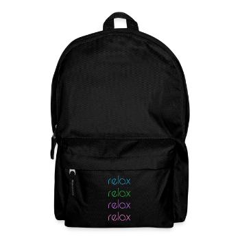 relax yoga namaste yoga - Backpack - black - Front