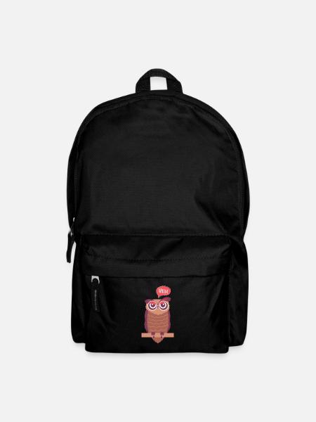 English teacher English teacher grammar owl - Backpack - black