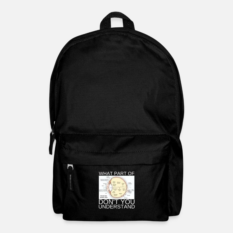 Ophthalmologist Optometrist Optometry And Optician - Rucksack - Schwarz