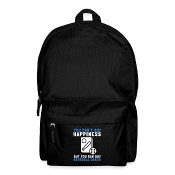 Baseball Card Collector And Baseball Memorabilia - Backpack - black - Front