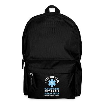 Medical Coder Coding VA Nurse And Clinical Coding - Rucksack - Schwarz - Vorne